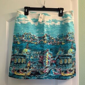 Talbots Venice skirt NWT
